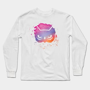 Watercolor Owl Long Sleeve T-Shirt